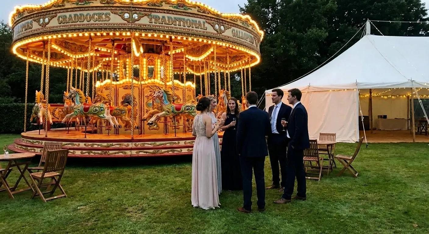 Wedding Vintage Carousel Hire UK